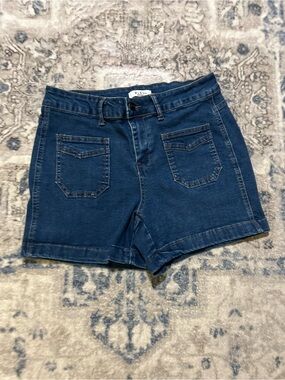Bleu Blue Denim Women’s Shorts